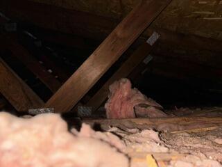 Dirty and Under-Insulated Attic