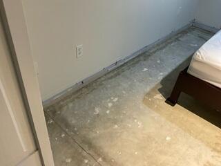 Finished Basement Water Damage