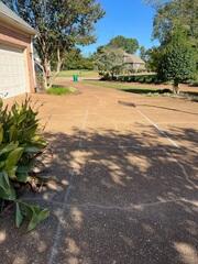Concrete Driveway Cracks Sealed