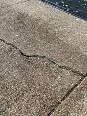 Deep Concrete Crack