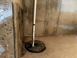 Old Crawl Space Sump Pump