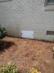 New Crawl Space Door