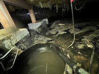 Flooded Crawl Space