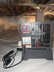 SaniDry Sedona Dehumidifier Installed - Moisture Control Upgrade in Durham, NC