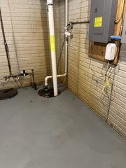 This traditional sump pump only had one pump and it was struggling to keep up with the high water table.