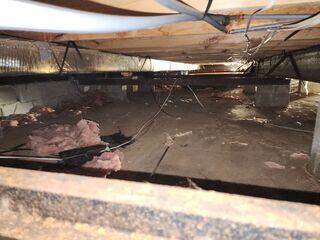 Wet Crawl Space