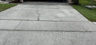 Concrete Driveway Repair in Longwood, Florida