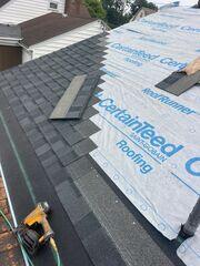 New CertainTeed Shingles being Installed