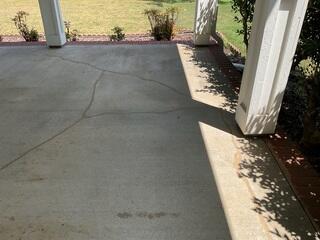 Olive Branch, MS Front Porch Repair with PolyLevel® and NexusPro®