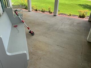 Concrete Porch Cracks