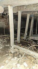 Weakened Support Beams
