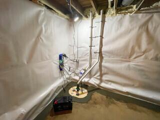After Full Perimeter Waterproofing