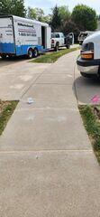 After Sidewalk Lifting and Leveling