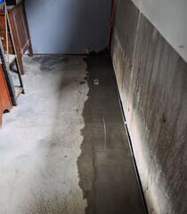 Waterproofing System Installation in Lunenburg, MA