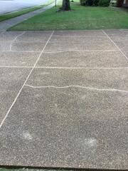 Driveway Cracks and Joints Sealed