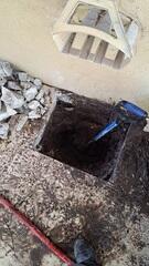 Preparing for Helical Pier Installation