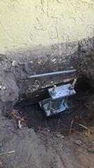Complete Helical Pier Installation