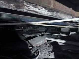 Wooden Support Joist Damage
