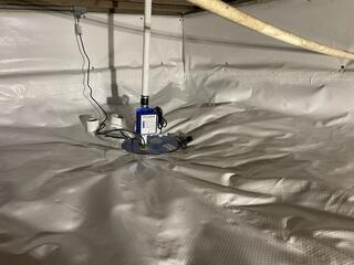 Crawl Space Sump Pump System