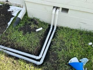 Installing Exterior Drainage System