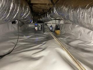 Complete Crawl Space Encapsulation