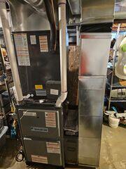 New 97% efficient modulating gas furnace and air cleaner