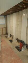 Footings prepared