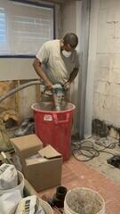Concrete mixing
