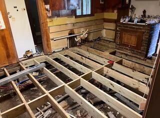 Subfloor Replacement in Jackson, MS Before Image