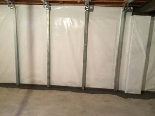 Wall Stabilization in Williamsburg, OH