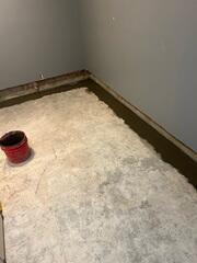 Waterproofed Floor