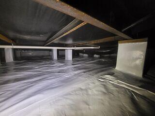 Waterproofing a Crawl Space in Tazewell, TN