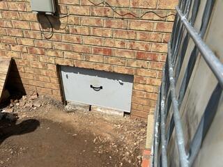 New Crawl Space Door