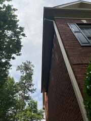 Downspouts will be evaluated