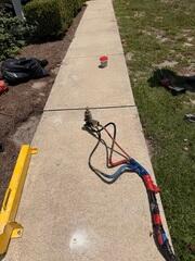 Concrete Walkway Leveled