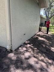 Concealing Helical Piers