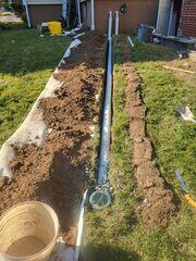 Discharge Line Installation