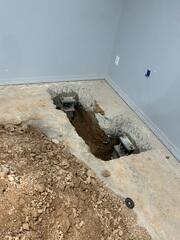 Steel Push Piers Installed Beneath Foundation - Show Low, AZ