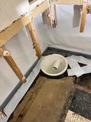 During SuperSump Install