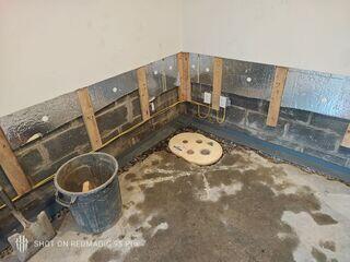 TripleSafe Sump Pump System Getting Installed