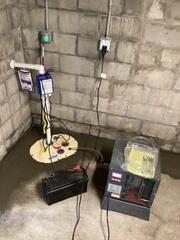 New Sump Pump and Dehumidifier Systems Installed