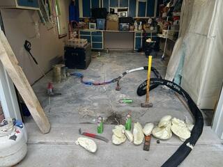 During PolyLevel Install