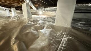 Piers Wrapped with CleanSpace