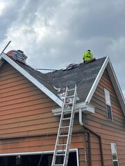 Removing old shingles