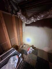 Norwalk Dual-Pipe System in Dirt Crawl Space