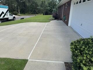 Driveway Transformation in Cantonment, FL