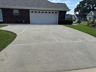 Driveway Transformation in Cantonment, FL