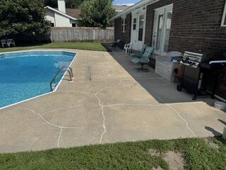 Pool Deck Transformation in Shalimar, FL