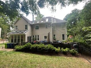 Back of home after Gutter Shutter installation