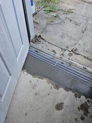 Waterguard™ sealed all the way up to the door.